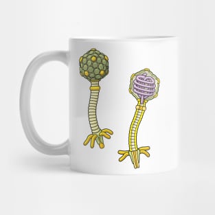 Lambda Bacteriophage Illustration Mug